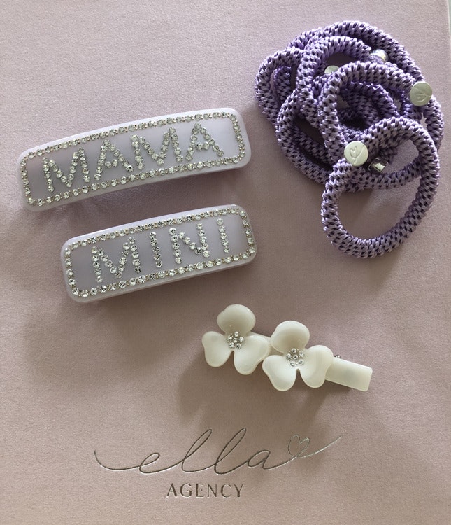 Hair clip Mama+Mini Lavendel