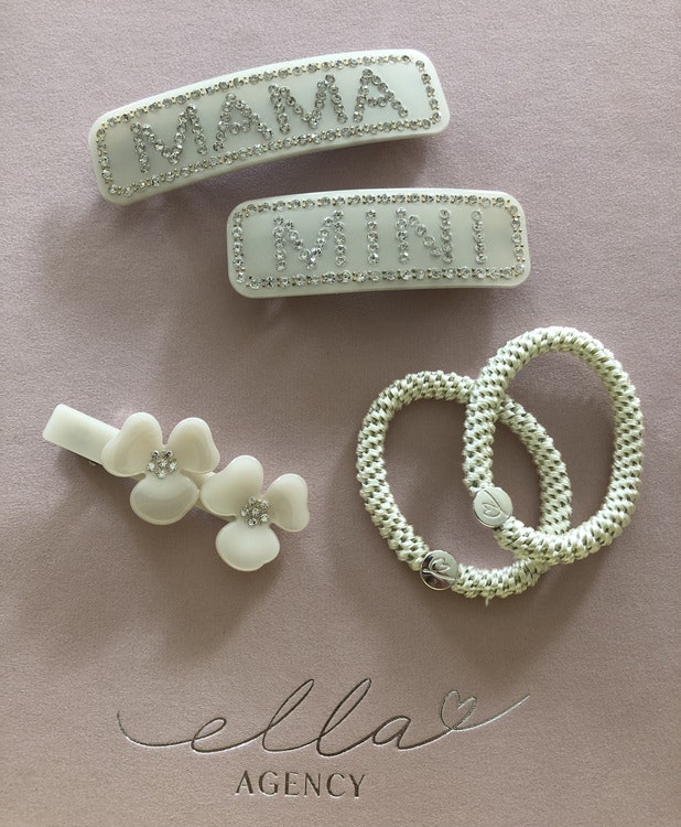 Hair clip Mama+Mini-set