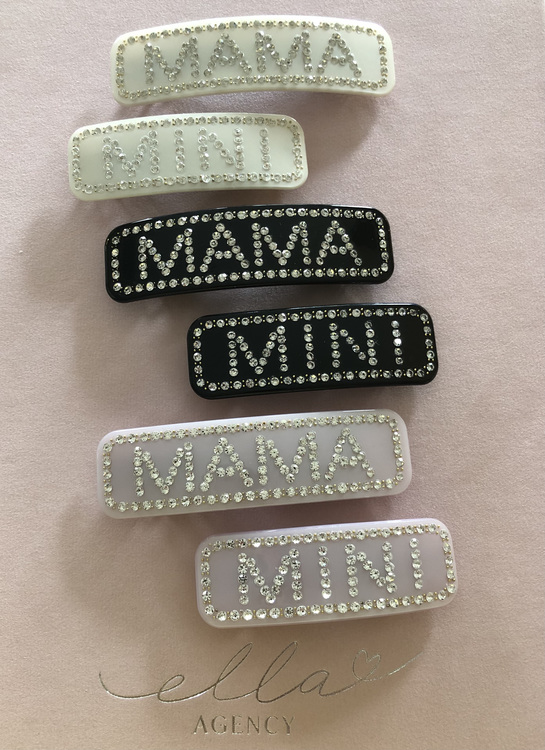 Hair clip Mama+Mini-set
