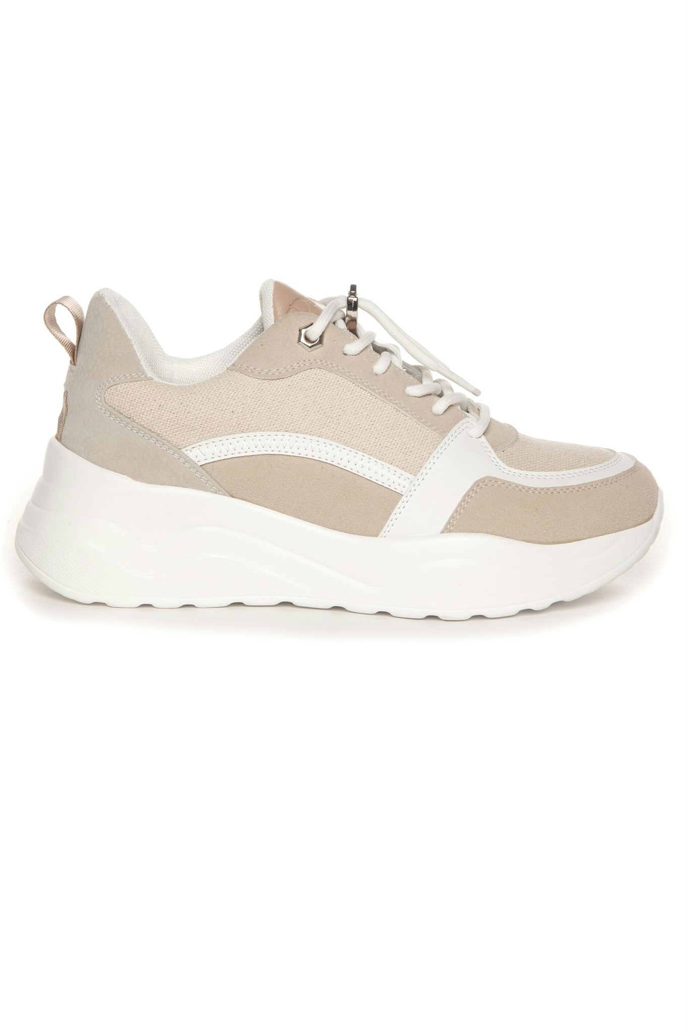 Liz Sneakers  Sand/White