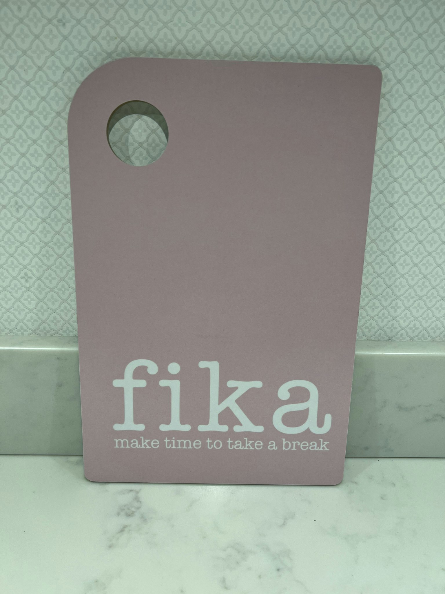 Skärbräda Fika Rosa