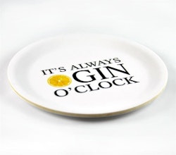Glasunderlägg Gin ó clock