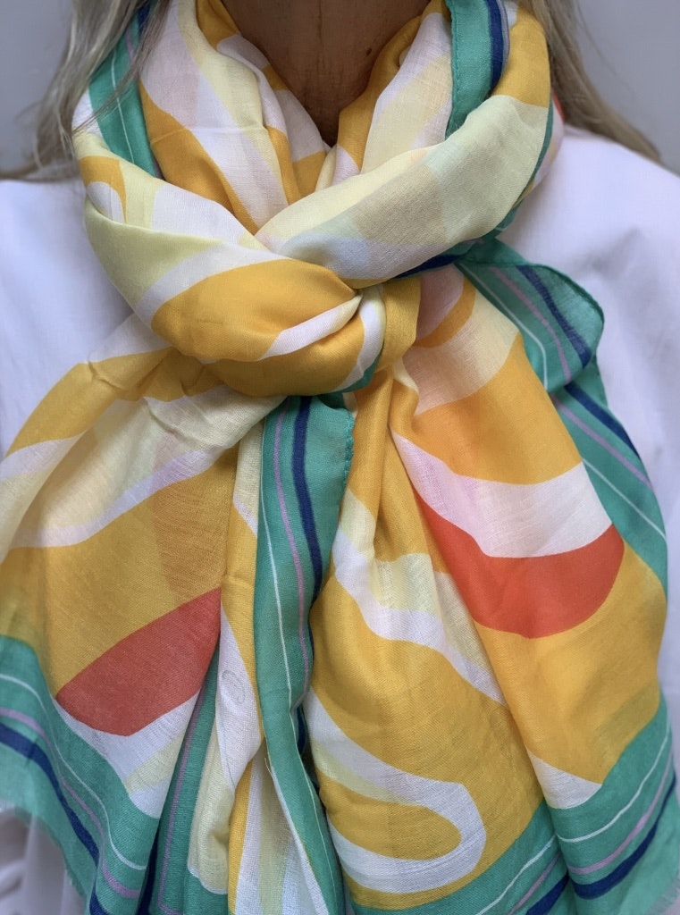 Scarves Jaune Yellow