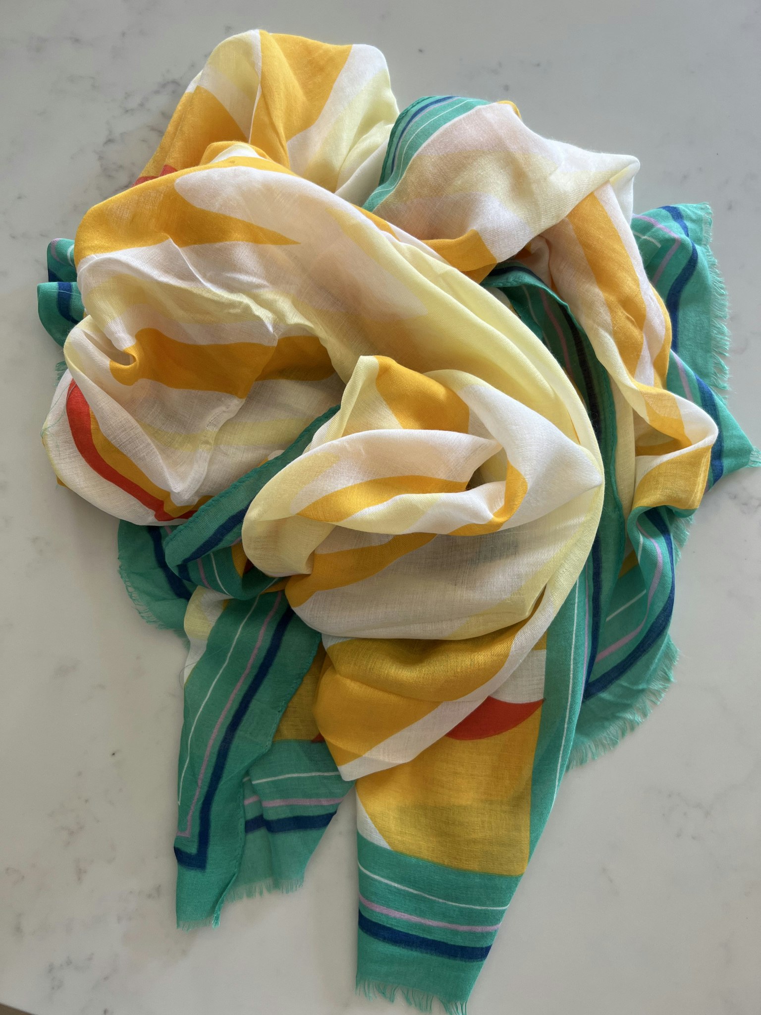 Scarves Jaune Yellow