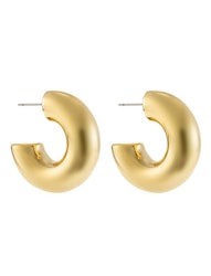 Ivy chunky hoops Gold