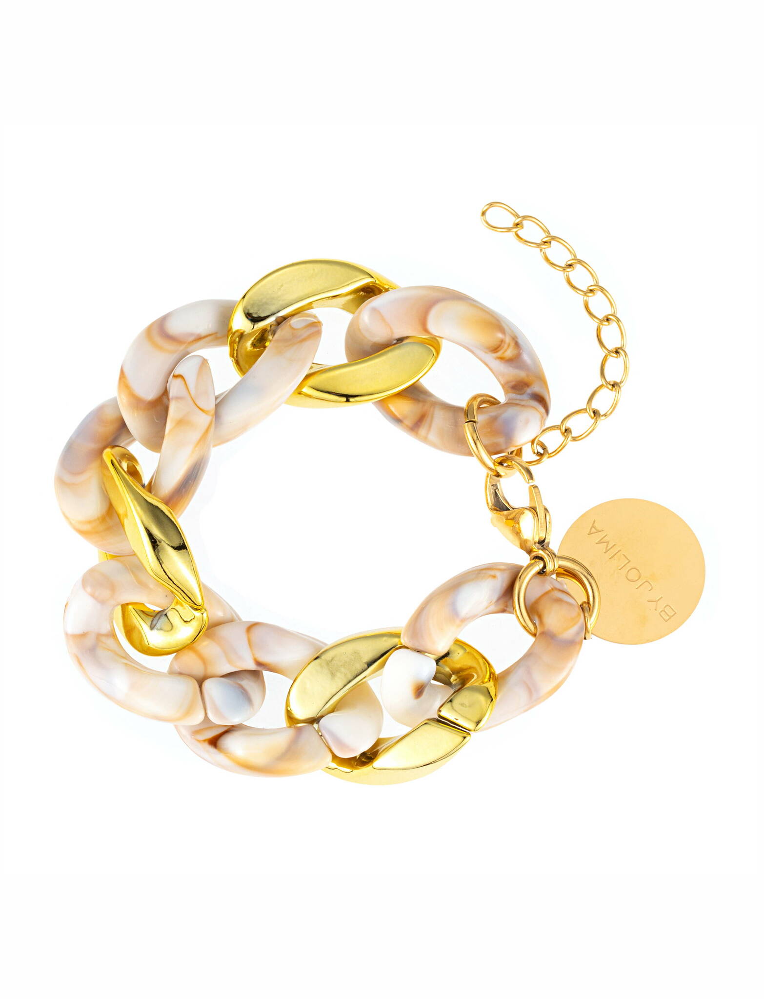 Alicante Armband marble gold