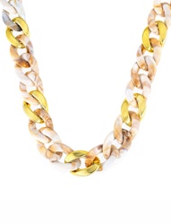 Alicante Halsband marble gold