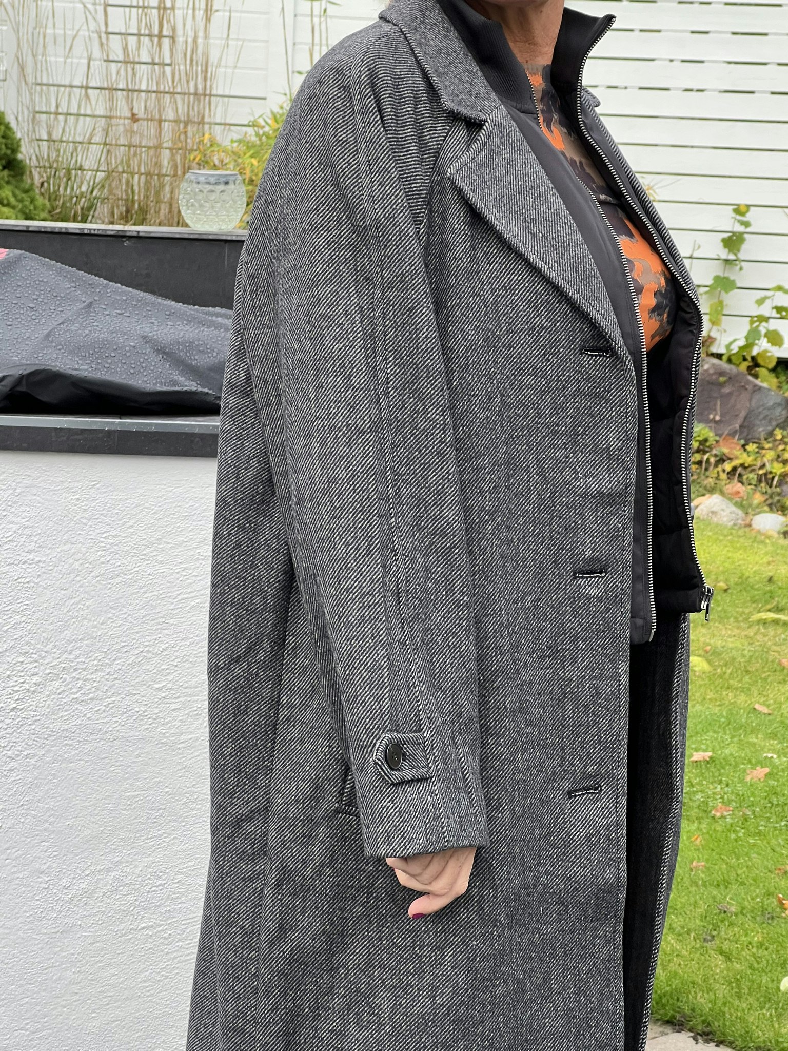 Mila Kappa 2- in 1 coat Svart