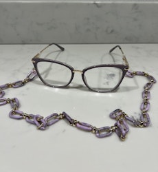Glasögonkedja Trendy Lilac