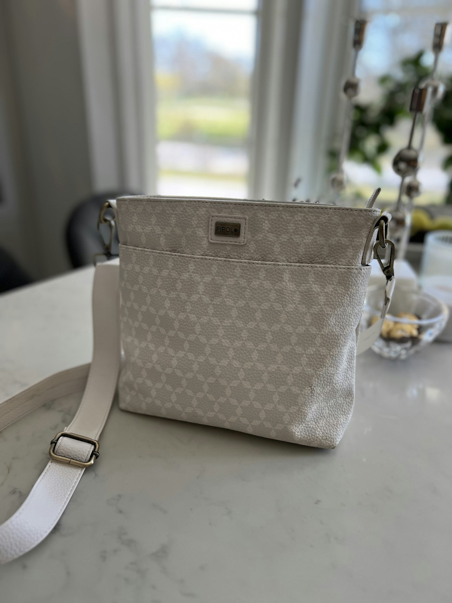 All Cross Bag StarBeigy White