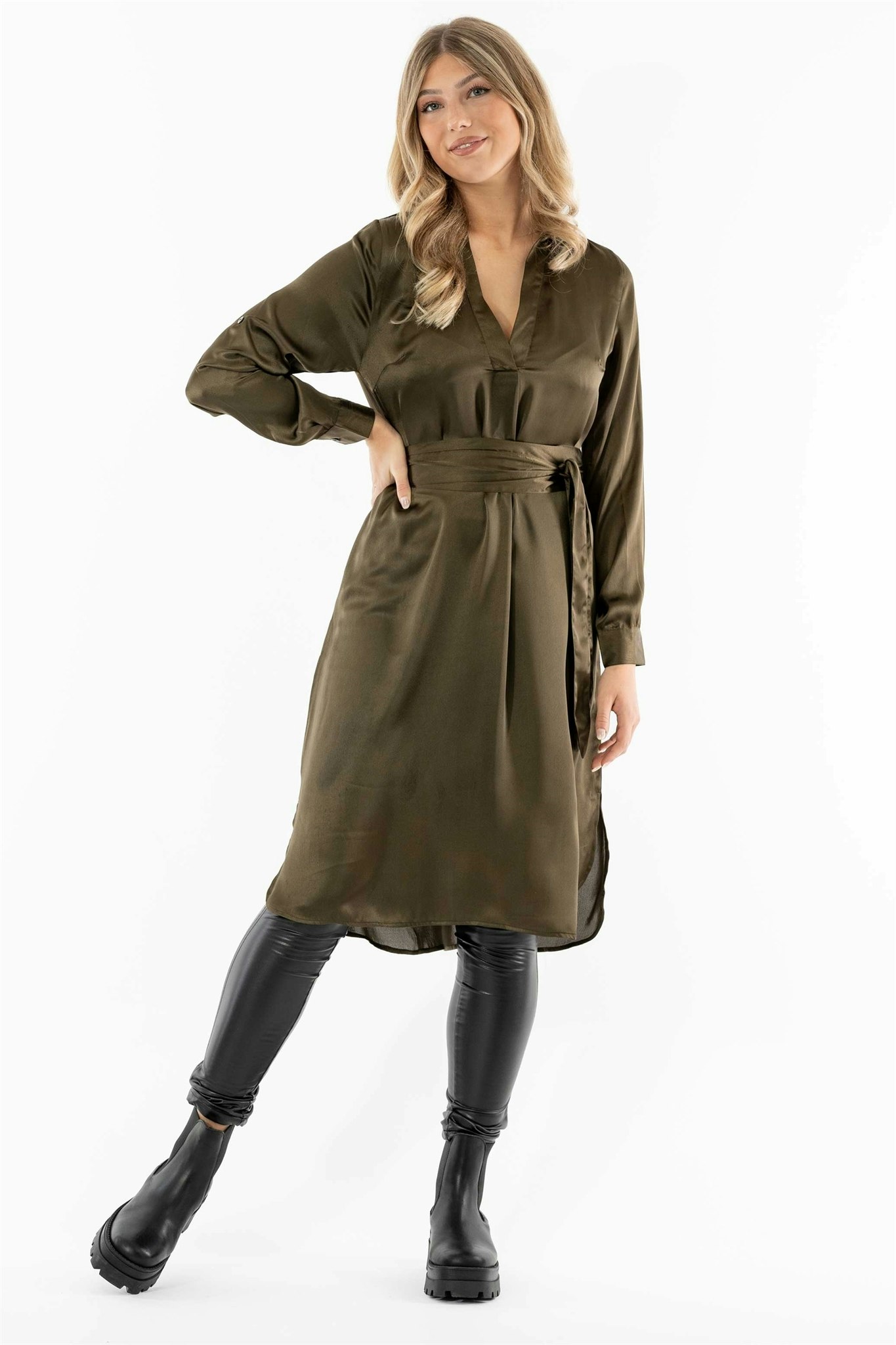 Cosima Dress Olive green