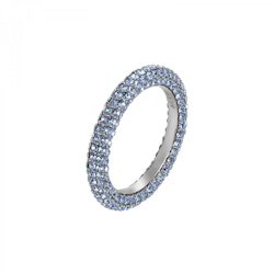 Lola Crystal Ring  Blå/Silver