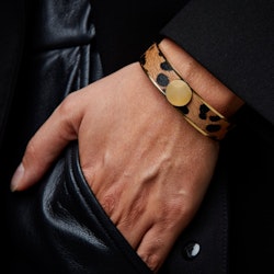 Capri Leo Large Armband Guld