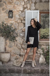 Halim Short Dress Black