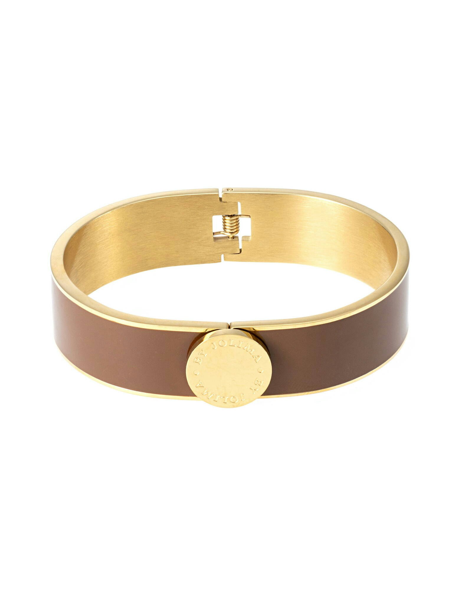 Barcelona Bangle Brown/Gold