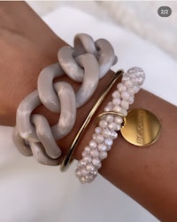 Candy Armband Nude