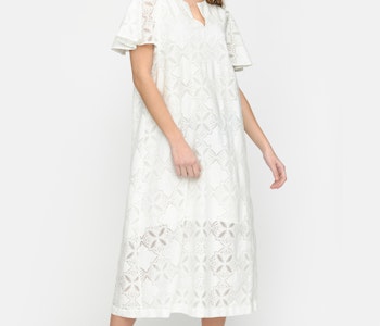 Clio Midi Dress White