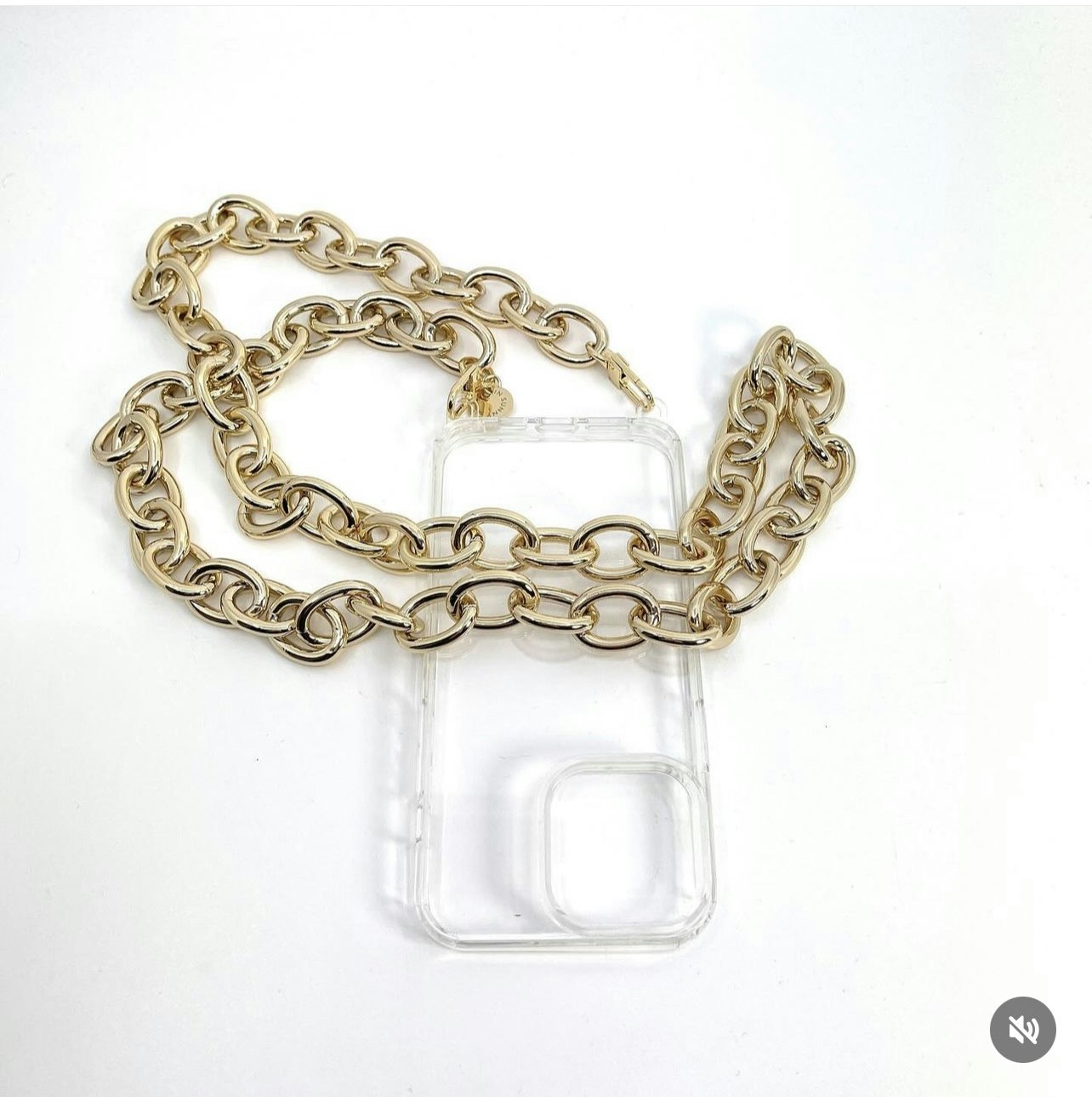 Mobil-halsband Ivy Chain guld