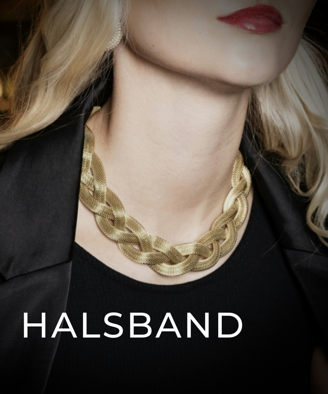 Jackie Halsband Guld