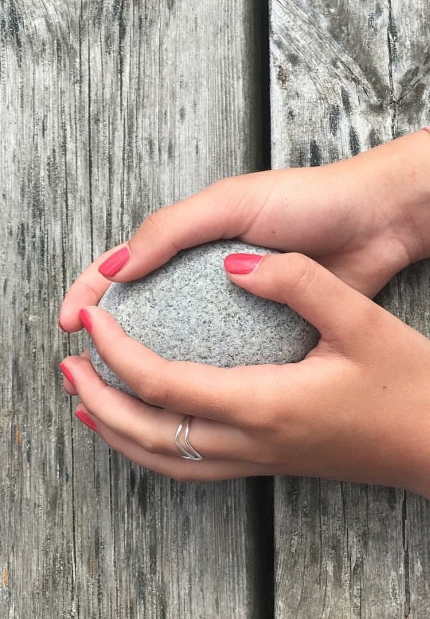 Tiny  Ring  Arrow  Silver