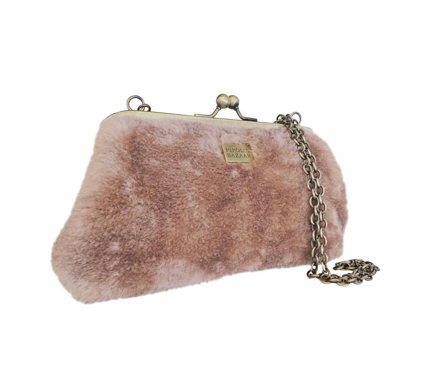 Fiesta Furry Clutch Dusty