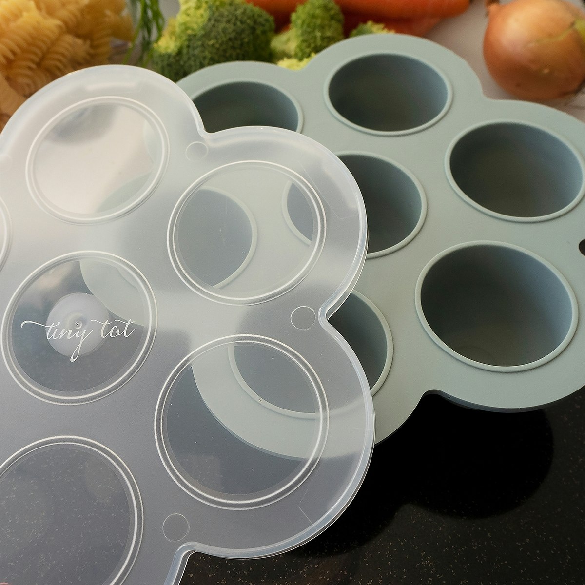 Baby Food Freezer Smokey Green, Tiny Tot