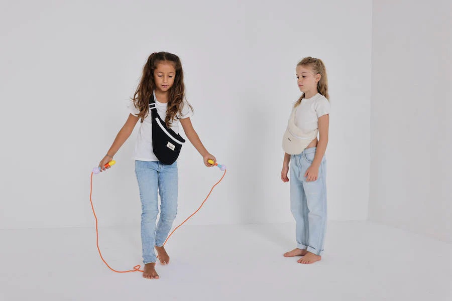 Bananväska Kids, Svart, Bebel