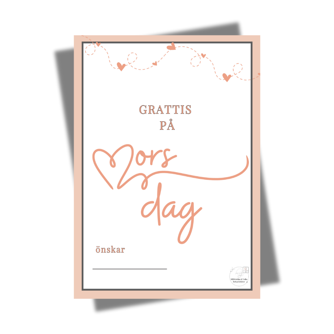 Mors Dag Pysselhäfte - GRATIS