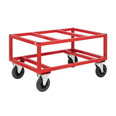Pallvagn 1200x800x650mm, 800kg, broms,  KM221B