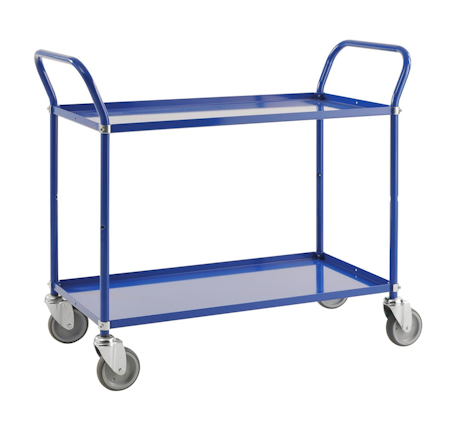 Hyllvagn 1070x585x940mm, 250kg, broms,  KM4147-BB