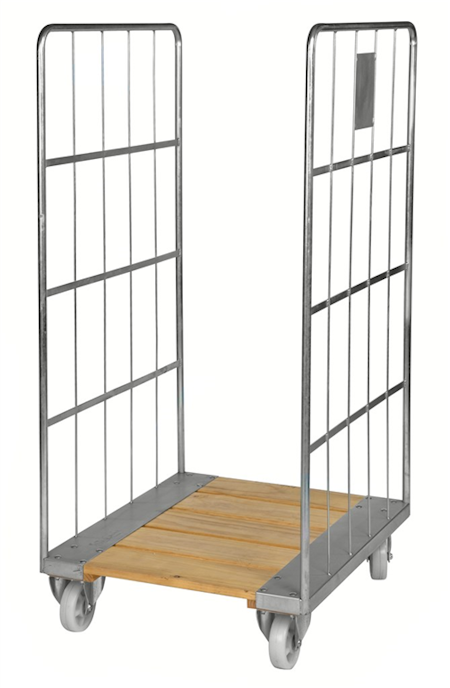 Rullcontainer träbotten, 800x710x1600 mm, 400kg,  KM84