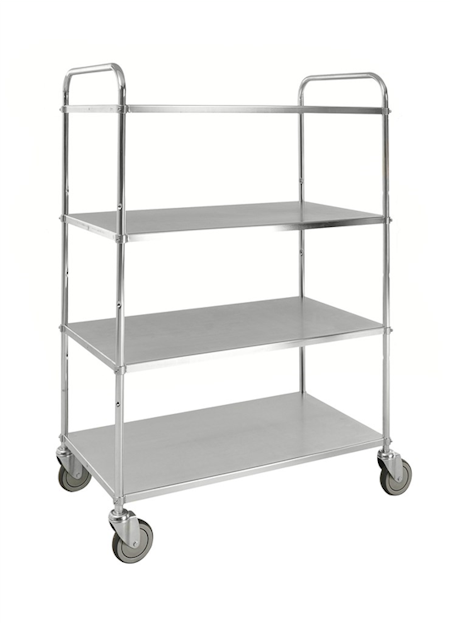 Elfözinkad Hyllvagn 4 plan, 980x585x1445mm, 250kg, KM4125-E