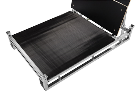 Plåt / Gummimatta 920x800x2mm, 800kg, KM3D-G