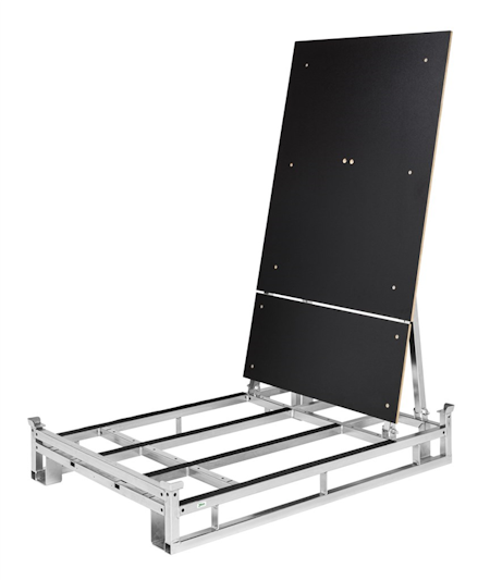 Fällbar lastbärare 1200x800x203mm, 800kg,  KM3D
