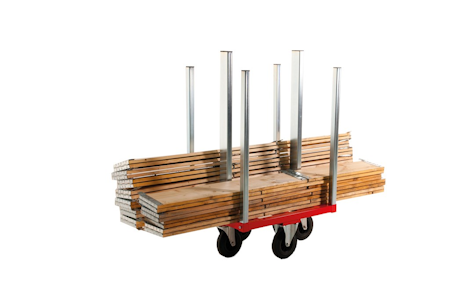 Pallkragsvagn 800x600x1215mm, 300kg, KM224