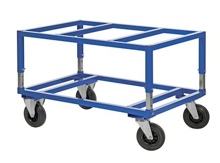 Pallvagn 1200x1000mm , 800 kg, broms, KM222-FIN-BB