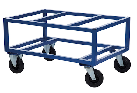 Pallvagn 1200x1000x650mm, broms, KM221-FIN-BB