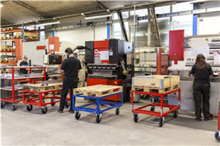 Pallvagn 1200x1000x650mm, KM221-FIN-R