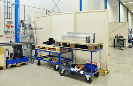 Pallvagn 1200x1000x650mm, KM221-FIN-B