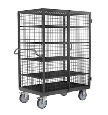 Säkerhetsvagn  1332x821x1765mm, 500kg, broms, KMAS-1-ERGO