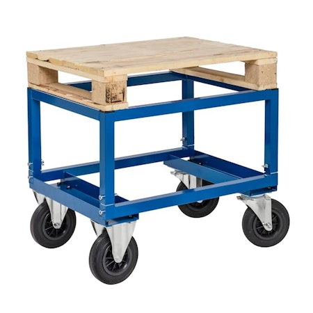 Justerbar halvpallvagn KM222-BH, 800 kg,  broms, KM222-BHB