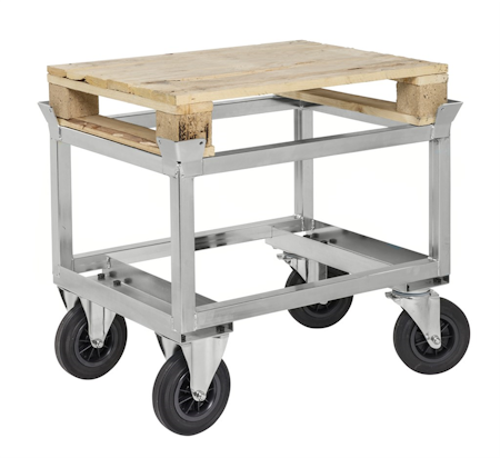 Pallvagn med pallstyrning, 846x646x700 mm, KM221-EPH