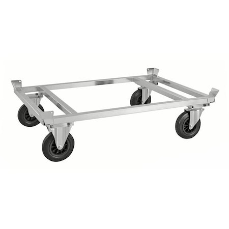 Pallvagn 1246x846x355 mm, broms, KM217-EPB