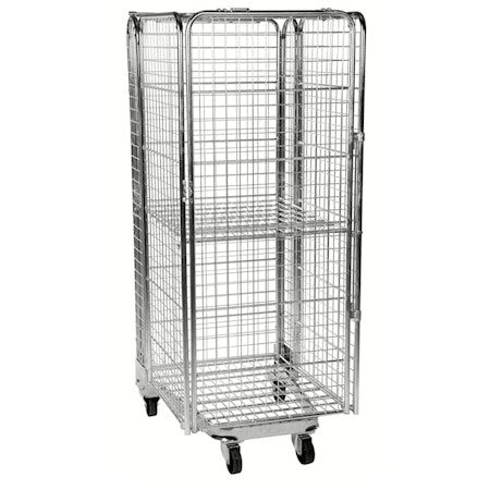 Rullcontainer stackningsbar, 850x720x1770mm, broms, KM2010B