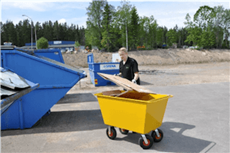 Avfallsvagn 400 L, 400 kg,  KM143275
