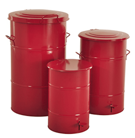 Avfallstunna 115 Liter, Röd, KM115RF