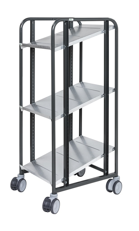 Plockvagn 477x638x1300mm, KM168-3LS-ERGO