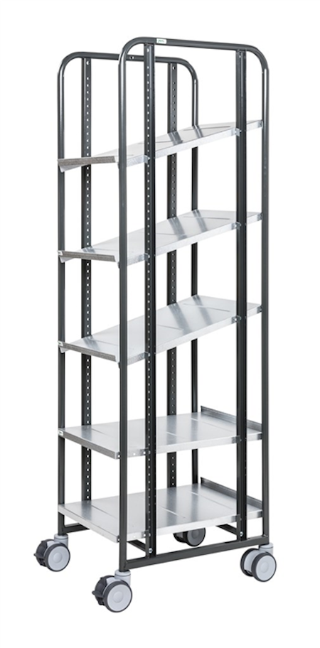 Plockvagn 477x638x1850mm, KM168-5HS-ERGO