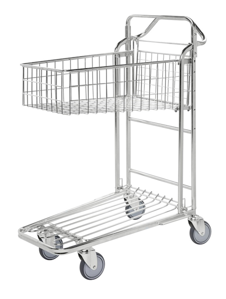 Butiksvagn 980x530x1210mm, 300kg, KM4202-KD-E