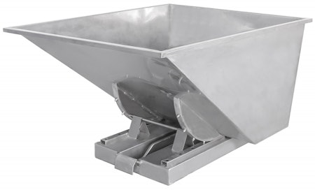 Tippcontainer 900 liter, Rostfri 304, 2019020098